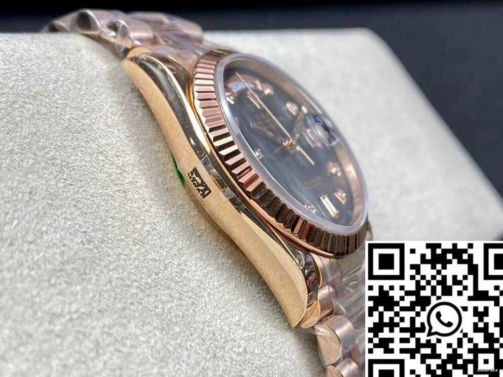 Factory Date 36MM Gold 118235 GM Rose Day Rolex 0514